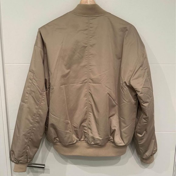 Abercrombie Bomber Jacket Champagne Size Xs - Picture 4 of 4